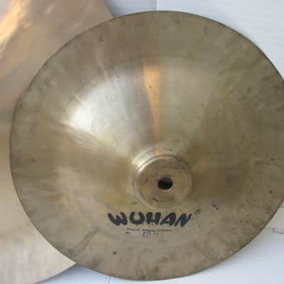 WUHAN CHINA CYMBALS x 3 (18”, 16”, 12”) - 1 CRACKED, 2 ARE GOOD. HAN CHI WORLD PERCUSSION CHINESE READ image 5