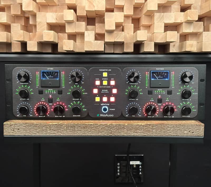 WesAudio ngBusComp Stereo Bus Compressor with Digital Recall. MINT! Wes Audio Ng Bus Comp image 1