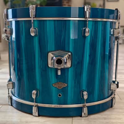 Tama Starclassic Performer MBSB22DM 22x16 Bass Drum w/ Mount - Sky Blue Aurora image 6