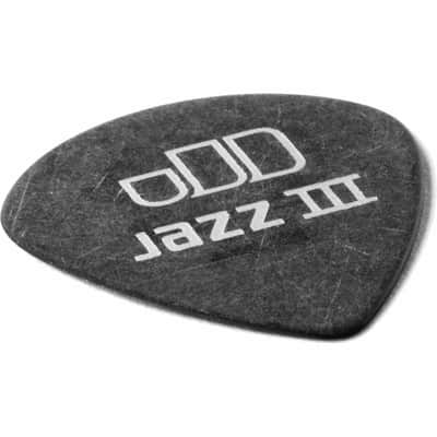 DUNLOP 482R50 Pitch Black Jazz III - Tortex Pitch Black Jazz, sachet de 72, 0.50 mm image 3