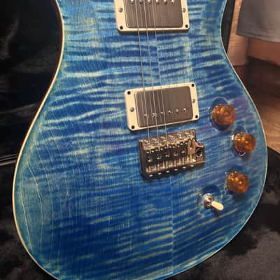 PRS DGT Moons Faded Blue Jean w/case image 1