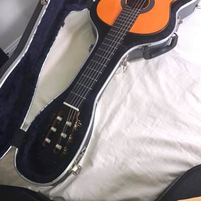 Amalio Burguet Flamenco Guitar "Negra" one piece Indian Rosewood back and sides. 2017 Flamenco Oran image 9