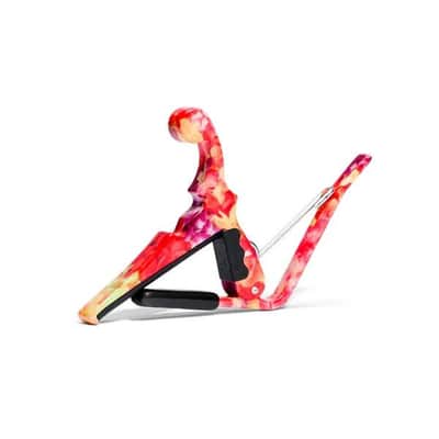 Kyser Quick Change Ukulele Capo, Hawaiian Lei Design - KULEA image 3