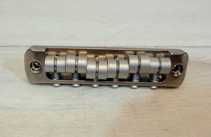 Bensonite Jazzmaster jaguar upgrade bridge - Nickel image 1
