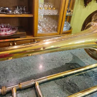 Vintage Orpheus Trombone Kyiv Ukraine 1969 #567 — Brass w/ Original Case image 12