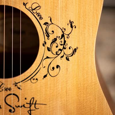 Taylor TS-BTe Taylor Swift Acoustic/Electric Guitar with Gig Bag image 10