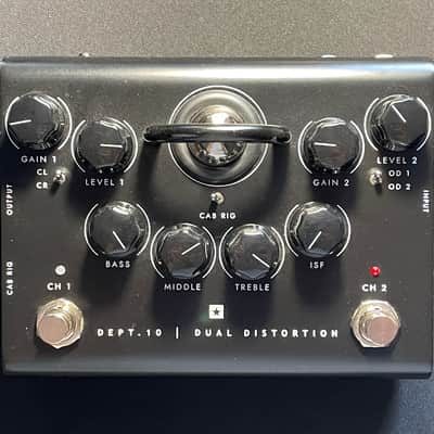 USED Blackstar Dept. 10 Dual Distortion 2021 - Black image 1