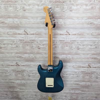 Used 1995 Fender American Standard Stratocaster with Matching Headstock, Maple Fretboard Ocean Turquoise image 14