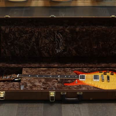Minty! 2016 PRS McCarty 594 Private Stock Brazillian Rosewood Electric Guitar Flamed Cherry Sunburst + COA OHSC image 23