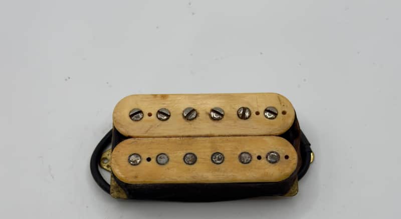 DiMarzio PAF Humbucker Pickup Vintage 1980s - Cream image 1