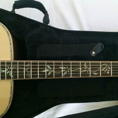 ALVAREZ-PD-100S-ACOUSTIC-TREE-of-LIFE-GUITAR-W-CASE-Exce image 4