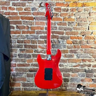 Hardluck Kings S-Style Electric Guitar (2020s - Red Ranger Red) image 5
