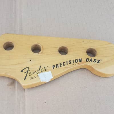 1979 / 82 FENDER PRECISION BASS NECK FRETLESS made in USA image 2