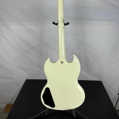 Gibson SG Standard '61 Stop Bar Electric Guitar, Rosewood Fingerboard, Classic White image 6