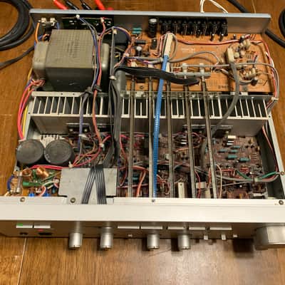 Denon PMA-750 1984 - Silver | Reverb