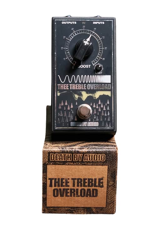 Death by Audio Thee Treble Overload Stereo Boost/Distortion Pedal - Open Box image 1