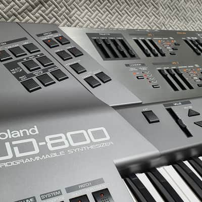 Roland JD-800 *LEGEND* 61-Key Programmable Synthesizer ✅RARE from ´90s✅CARBON✅ Checked & Cleaned ✅ NO Redglue✅ image 11