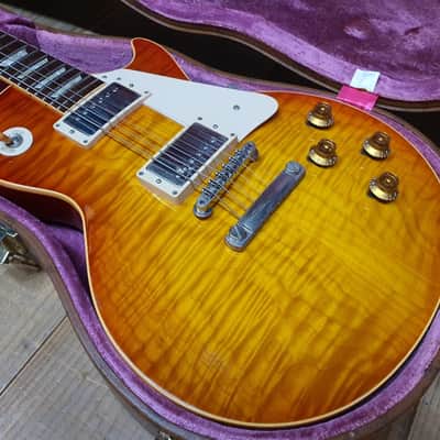 2003 Gibson Historic 59 & 2015 Suhr Standard Carve Top Collection Koa Limited image 3