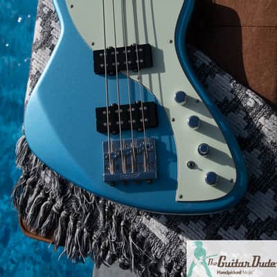 Fender Player Plus Meteora Bass HH (Active) 2022 - Cosmic Jade - Pro Set Up w Perfect Frets/Action/Intonation! image 4