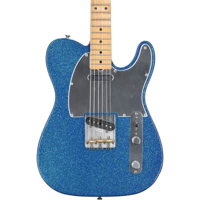 Fender J Mascis Telecaster Electric Guitar (with Gig Bag), Blue Flake image 1