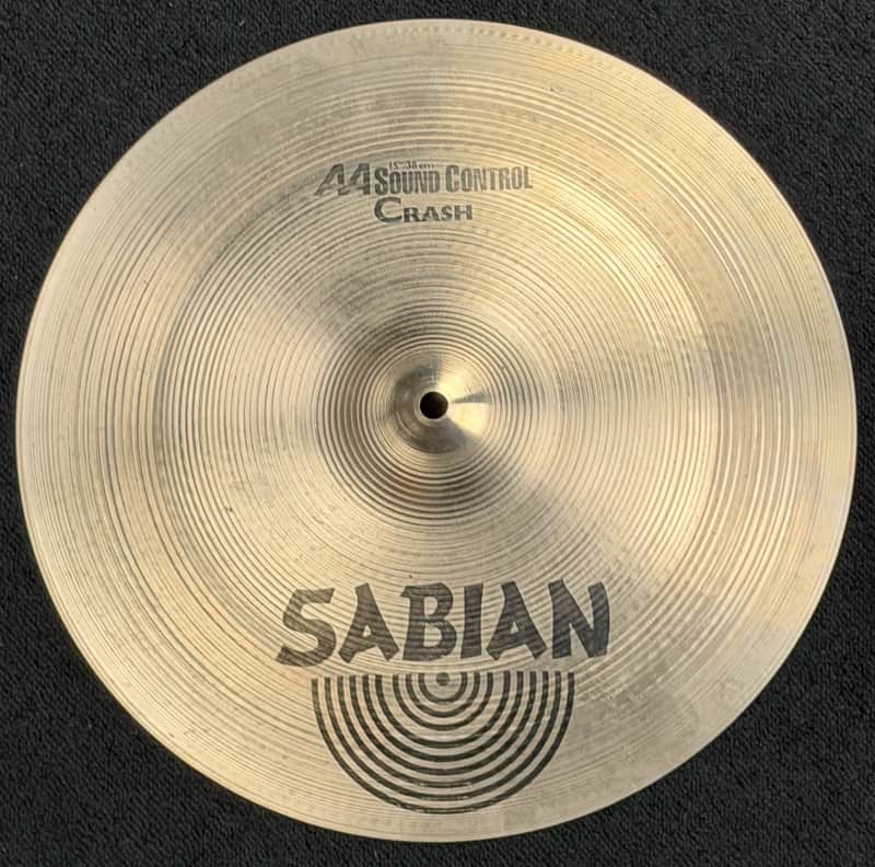 Sabian 15" AA Sound Control Crash Cymbal - 799g image 1