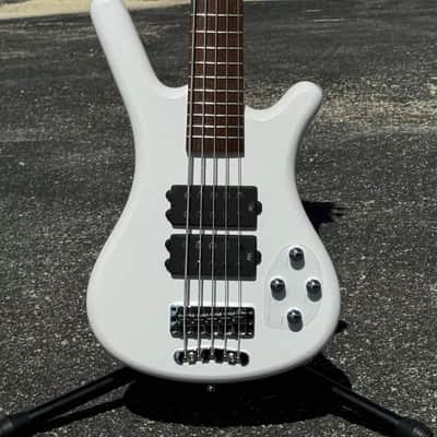 Warwick Corvette $$ Double Buck 5 String - High Gloss White image 6
