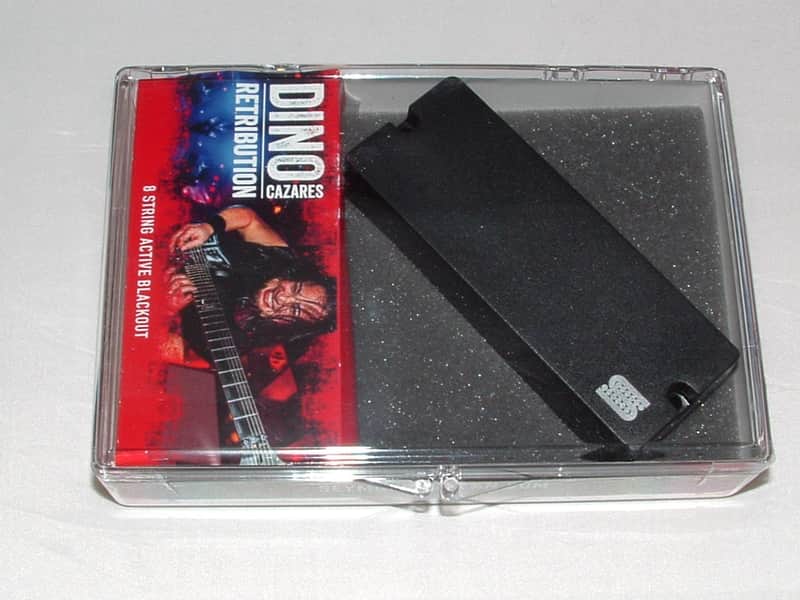 Seymour Duncan Seymour Duncan Blackouts Dino Cazares Retribution 8 String Bridge Pickup New Black image 1