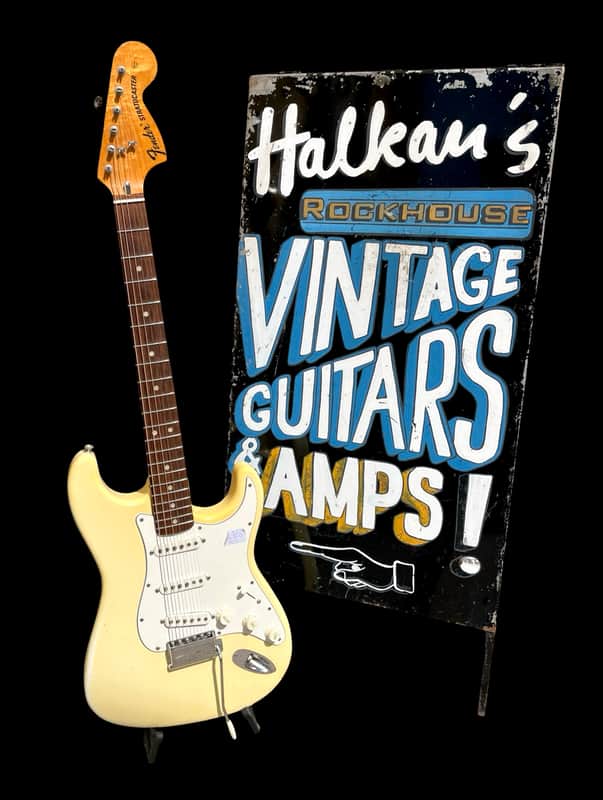 Fender stratocaster 1972 - Olympic white image 1