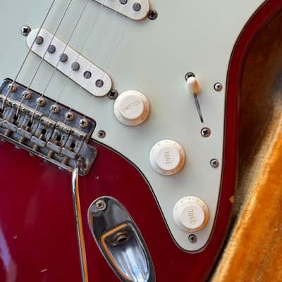 1960 Fender Stratocaster - Candy Apple Red image 8