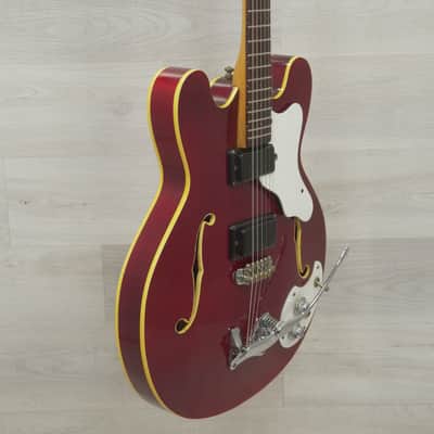 Used Mosrite Celebrity Electric Guitar Red image 11