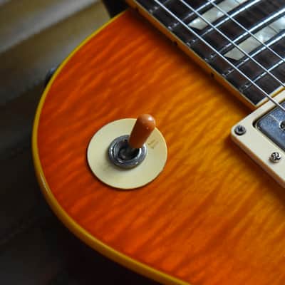 1982 Greco “Mint Collection” EG58-120 | EGF-1200 – Cherry Sunburst Nitro, Brazilian RW, Dry ’82 PAFs, MIJ FujiGen, Super Real image 9