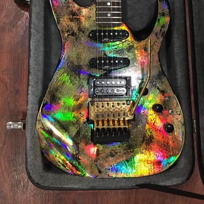Kramer American Pacer Custom II 1988ish Gold Holoflash image 1