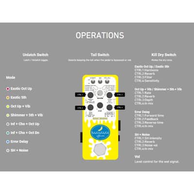 [3-Day Intl Shipping] Bananana Effects Abracadabra Shimmer Reverb image 2