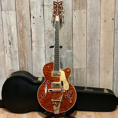 Gretsch Limited Edition Falcon Center Block Jr. 2025 - Roundup Orange, Ships Super Fast, Killer Pro Set Up Included! image 16