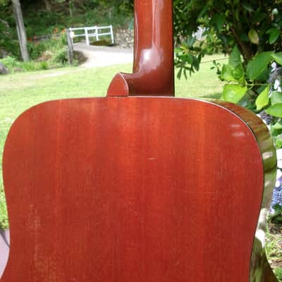 1971 Yamaha FG180 Red Label Nippon Gakki+Rocket Case image 8