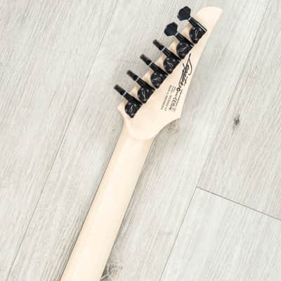 Legator N6SS Ninja 6 Super Shred Guitar, Ebony Fretboard, High Gloss Black Burl image 10