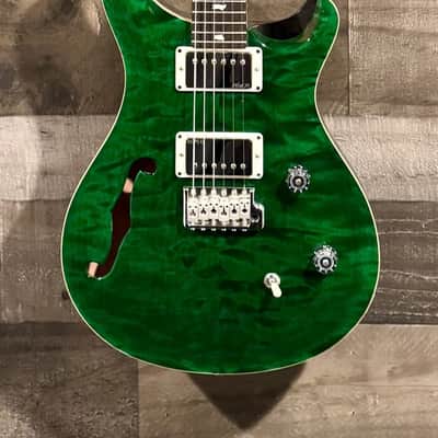 PRS CE24 Semi-Hollow Limited Emerald Green #5517 - 7.0 lb’s image 4