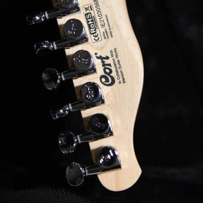 Cort/ Manson Manson Matt Bellamy Signature Guitar w Kaoss Pad and Sustainiac Custom Yellow - Sparkle Yellow image 8