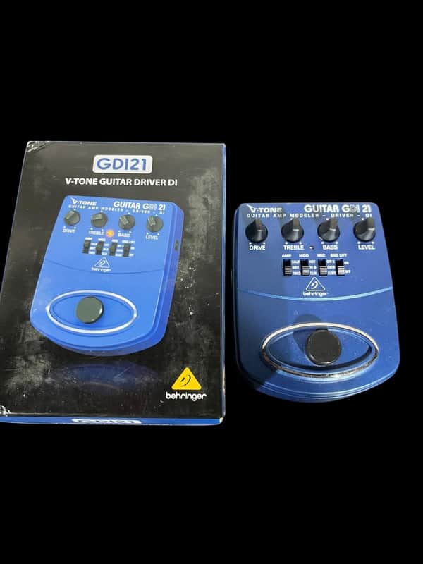 Behringer GDI21 Guitar Amp Modeler in Box -x9830 image 1