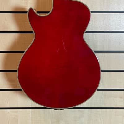 Ibanez GB10SEFM-SRR George Benson Signature Sapphire Red Electric Guitar image 13