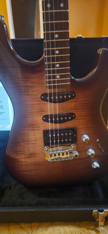 G&L Empress Wood Legacy 2017 - Bourbon Burst image 1