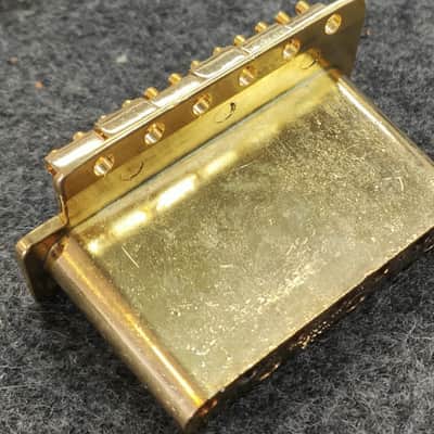 1980's Tokai Japan NOS S-062 Stratocaster Tremolo Bridge System (Gold) image 4