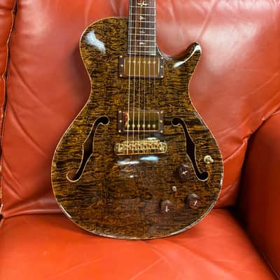 2011 PRS Private Stock Singlecut Hollowbody Bronze image 1