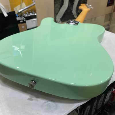 Fender 2018 Ltd Ed Parallel Universe Jazz-Telecaster Electric Guitar, RW FB, Surf Green image 11