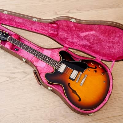1981 Greco Super Real SA1200 Vintage Long Guard Lacquer 335 w/ Dry Z PAFs & Case, Japan image 19