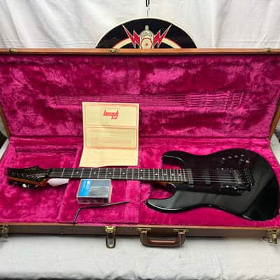 Gibson USA WC EB WRC Wayne Charvel Guitar with Case 1987 - Ebony / Black image 1