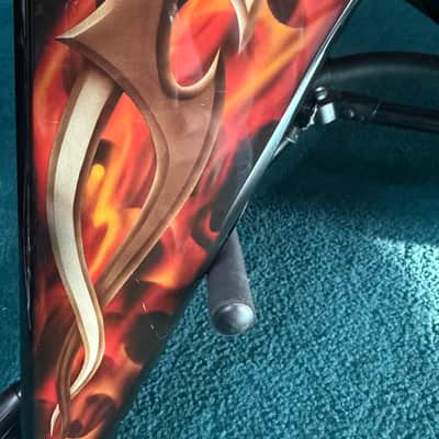 B.C. Rich Kerry King V KKVFG2 Tribal Flame with Kahler Bridge image 7