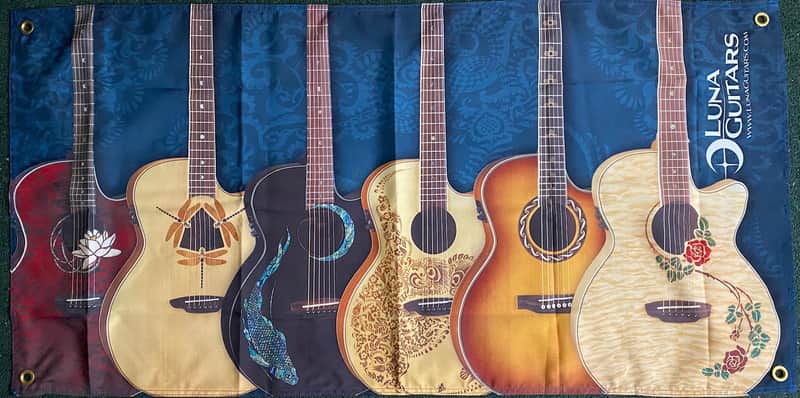 Luna Dealer Banner for Luna Guitars image 1