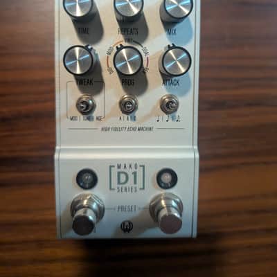 Walrus Audio Mako D1 High-Fidelity Stereo Delay V1 2020 - 2021 - Silver image 1