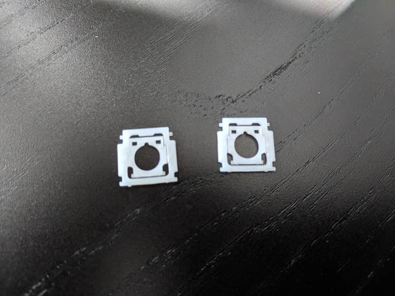 2 x Teenage Engineering OP-1  plastic scissor bracket for key bed image 1